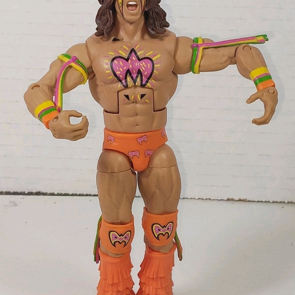 Mattel 2010 WWE Ultimate Warrior Series 6 Elite Lost Legends Loose Figure RARE